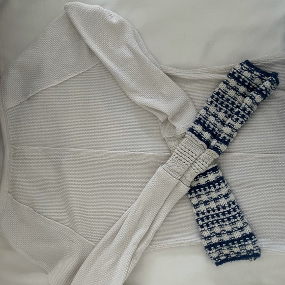 Free People button down top with decorative sleeves - Picture 2 of 2